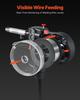 VEVOR 100Amp Spool Gun with 10FT Cable, Compatible with Hobart Handler 210 MVP Mig Welders, Suitable for 0.023"