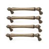 4pcs French Style Antique Cabinet Handles Retro Hardware Furniture Renovations Hardware Upgrades for Dresser & Vanity