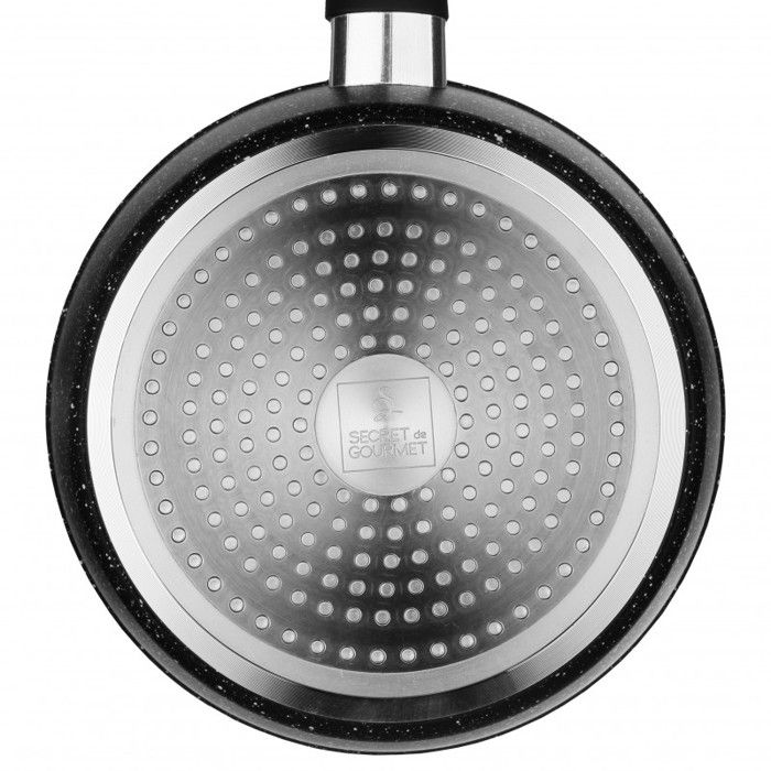 Forged Aluminum Casseroles "Caractère" Secret De Gourmet - Forged Aluminum Casserole 20 Cm