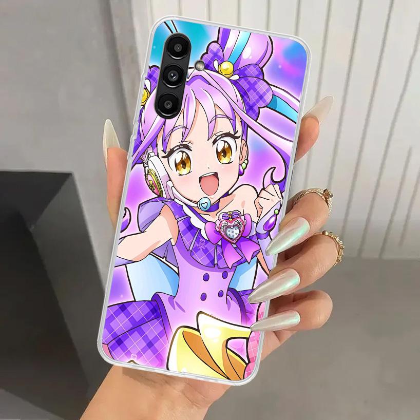 Чехол для телефона Pretty Cure Anime для Samsung Galaxy A17 A16 A37 A26 A36 A57 A56 A15 A25 A35 A55 A14 A24 A34 A54 A13 A23 A33 A53 Gala