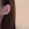 Elegant Zircon Ear Cuff: Luxurious, Shiny Non-Pierced Earring with Unique Design and Chic Personality