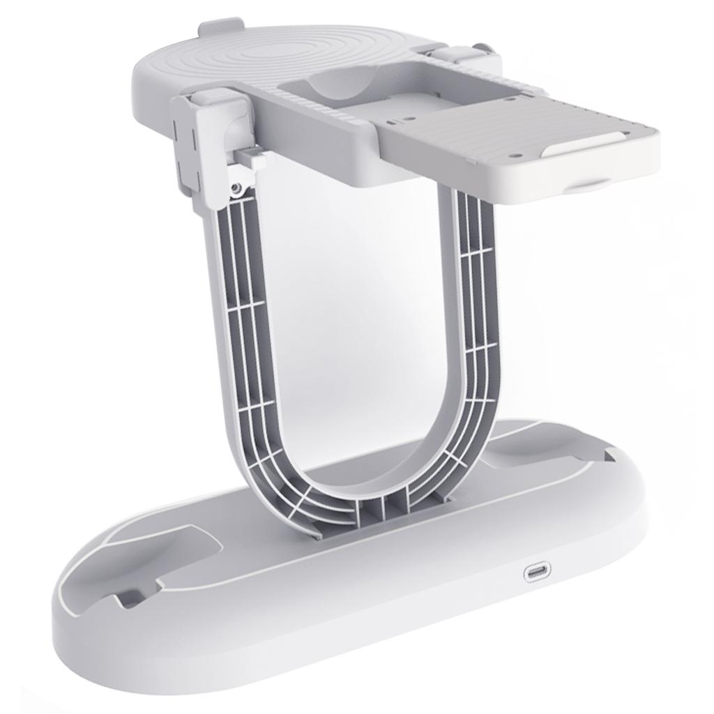 Зарядная док-станция для гарнитуры VR. Подставка для зарядки с хранилищем игровых аксессуаров. Качественный компактный материал из АБС-пластика. Используется для PS-VR2.