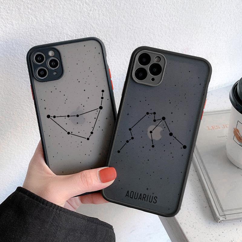 Для iPhone 13 12 11 Pro Max Twelve Constellation чехол для телефона iPhone 12Mini XS Max X XR 7 8 Plus SE2020 матовый противоударный чехол