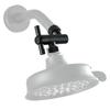 Adjust Shower Arm Extension 360 Degree Rotatable All Metal Adapters Universal 1/2 Thread Space Saving for Bathroom