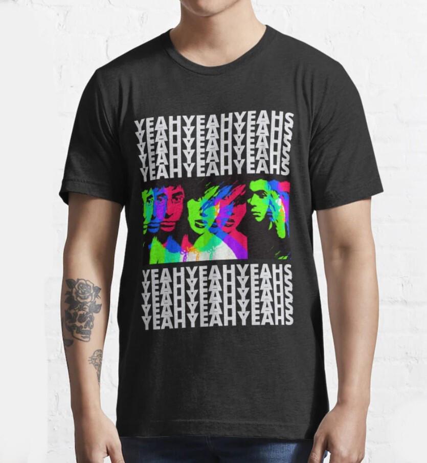 Yeah Yeah Yeahs T-shirt Rock Band Music Shirt Unisex Short Sleeve T-shirt All Si