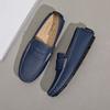 Роскошные брендовые модные стильные мужские мокасины, дышащие туфли на плоской подошве для отдыха и прогулок, легкие мужские туфли без застежек, мягкие туфли ручной работы для вождения