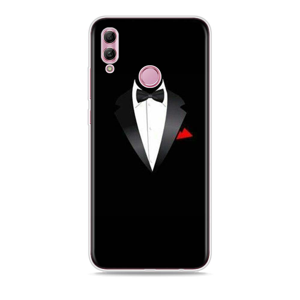 Мужской костюм, рубашка, галстук, силиконовый чехол для Honor 30 30S 30i 9 10 9A 9C 9S 9N 10i 10X 9X Lite Pro 5G, чехол для телефона