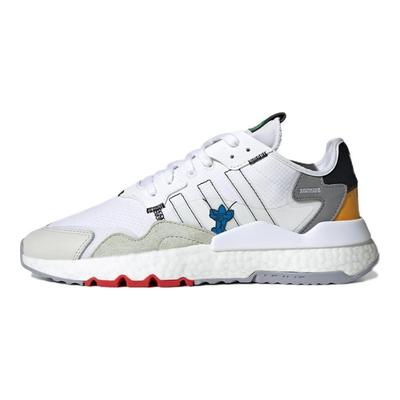 Оригинальные кроссовки Nite Jogger 'Белый Бежевый Серый Желтый' HP9113