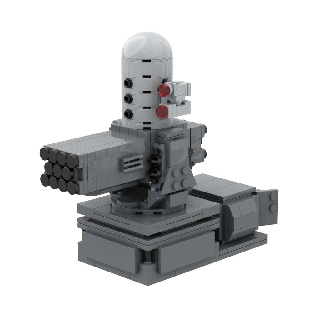 ЗРК ближнего действия Двина Phalanx CIWS Skynex Каштан С75 Goalkeeper Ракета класса "воздух-воздух" Артиллерия линкора Военная блочная игрушка
