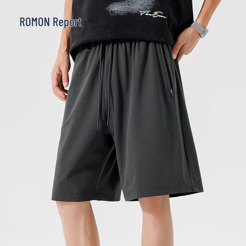 ROMON Мужские повседневные спортивные шорты