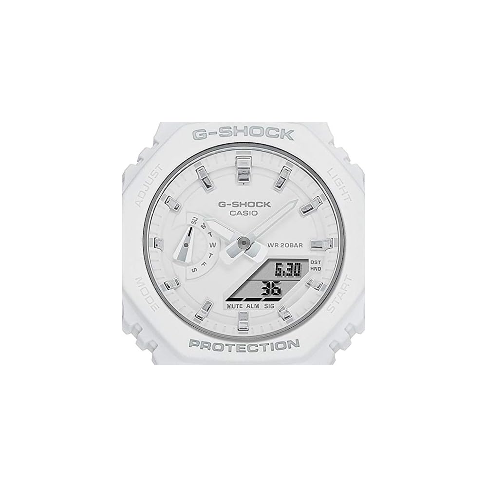Casio G-Shock Combination GMA-S2100-7AJF White Dial Men's Watch