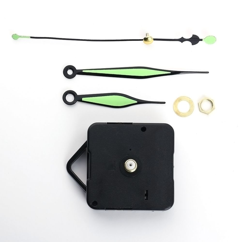 Essential Tools Classic Mute Clock Movement Mechanism Pendulum Repair Replacement Parts + Hands