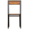 Dining Chairs 4 pcs Solid Acacia Wood