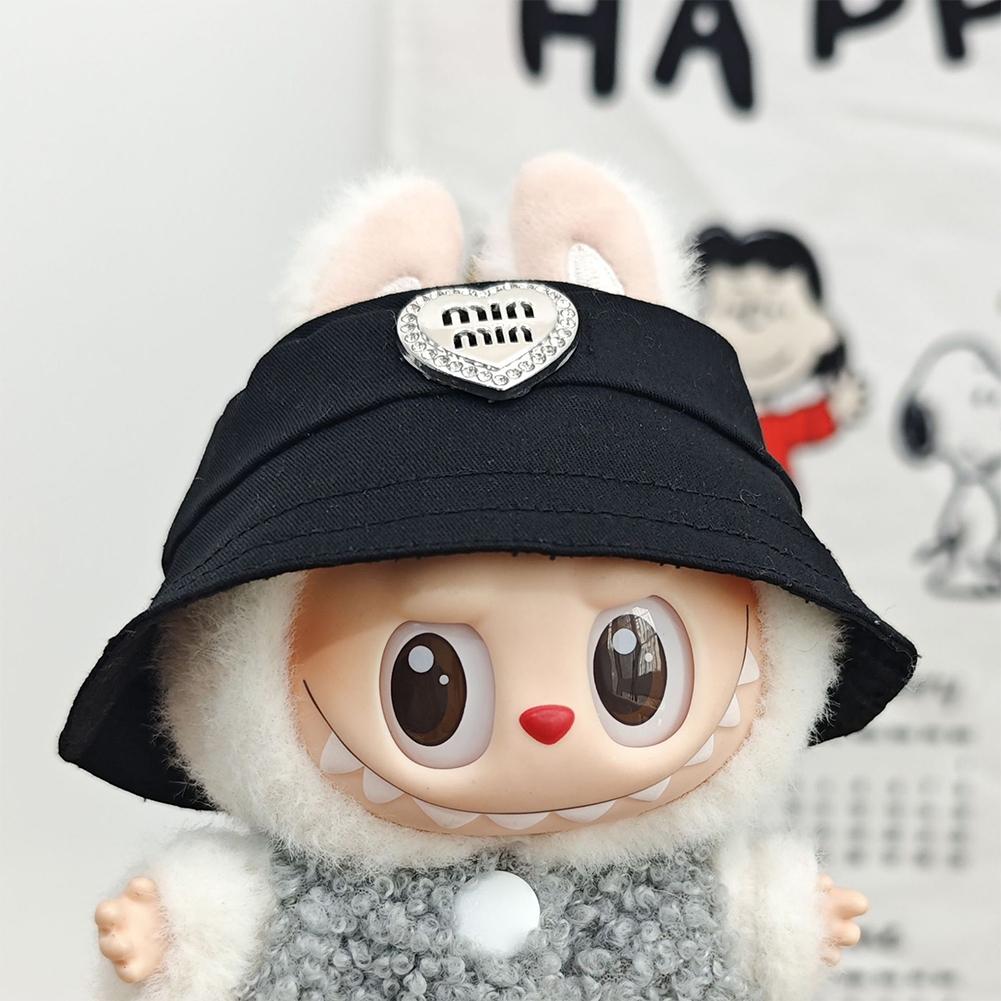 For 17cm Labubu Doll Clothes Fashion Clothes Hoodies Doll Clothes Color Match Hoodies Dolls Accessories Cute Decoration Little Cloths