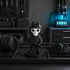 Современный Офисный Настольный Аксессуар 3D Печатная Фигурка Скелета Забавная Статуэтка Солдата с Дисплейным Элементом для Кабинета Оружие Коллекционный Орнамент для