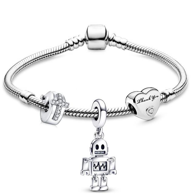 41 стиль, высокое качество, кристаллы и эмаль, эмаль, подвеска из бисера, цепочка в виде змеи, подвески, браслеты для женщин, ювелирные изделия