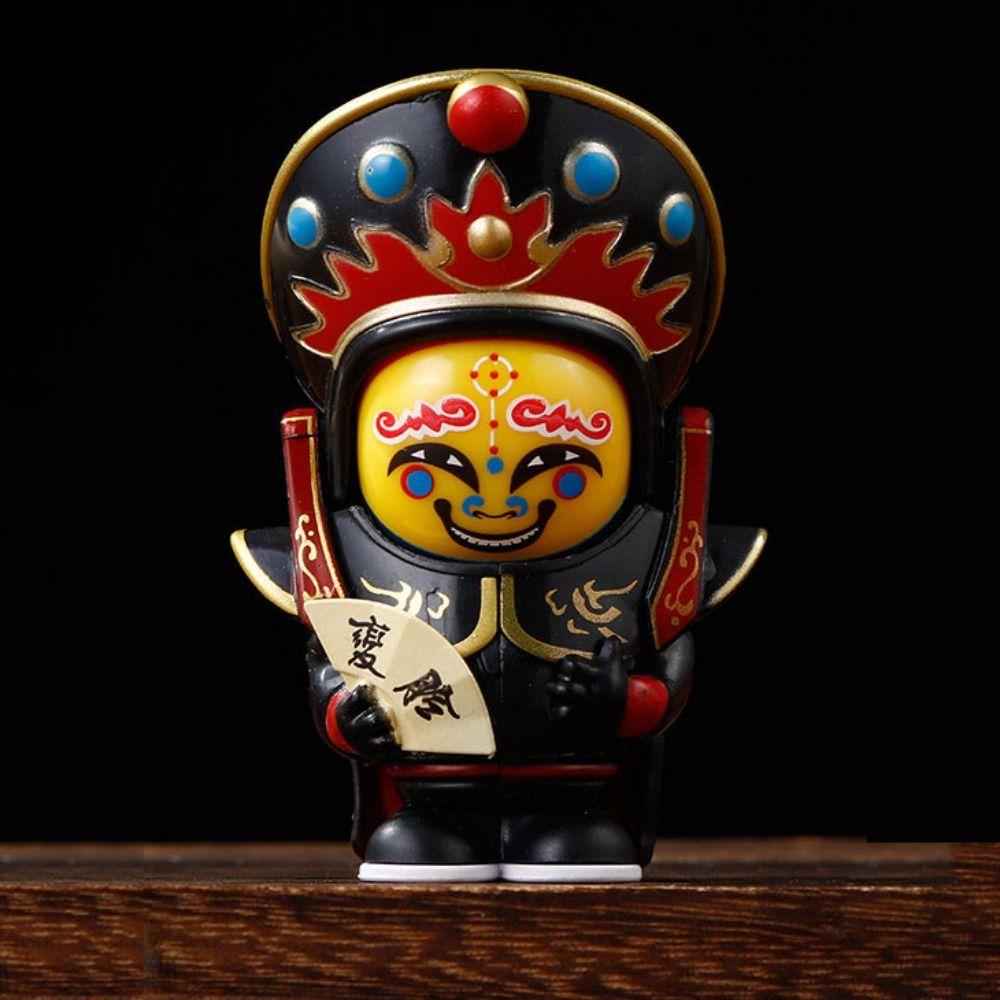 Chinese Style Sichuan Opera Doll Plastics Face Changing Toy  Kids Playing Supplies