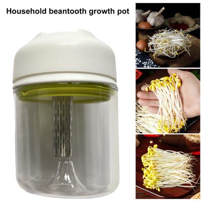 Ведро для проращивания мини-бобов, простое управление, устойчивое к падению, очистка пищевых продуктов