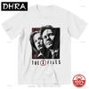 Vintage The X Files T Shirt Unisex Funny Graphic Oversized Shortsleeve Cotton Tshirt Film Gift Tee Tops Streetwear Fashion Summer