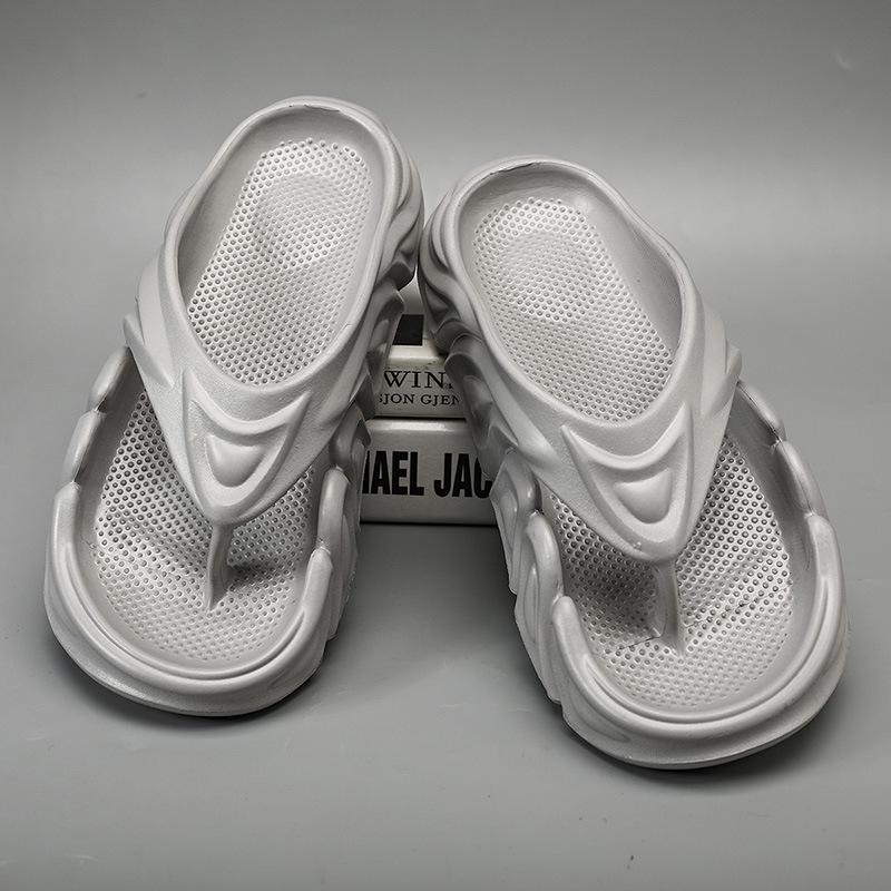 Мода Kidmi Мода Мужские сандалии Мужские шлепанцы Мужская обувь Уличные EVA Пляжные шлепанцы Повседневная домашняя обувь Комнатные шлепанцы для душа и ванной