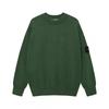 Unisex Classic Crewneck Long Sleeve Sweater With Embroidered Patch Warm Knit Pullover Winter Daily Wear