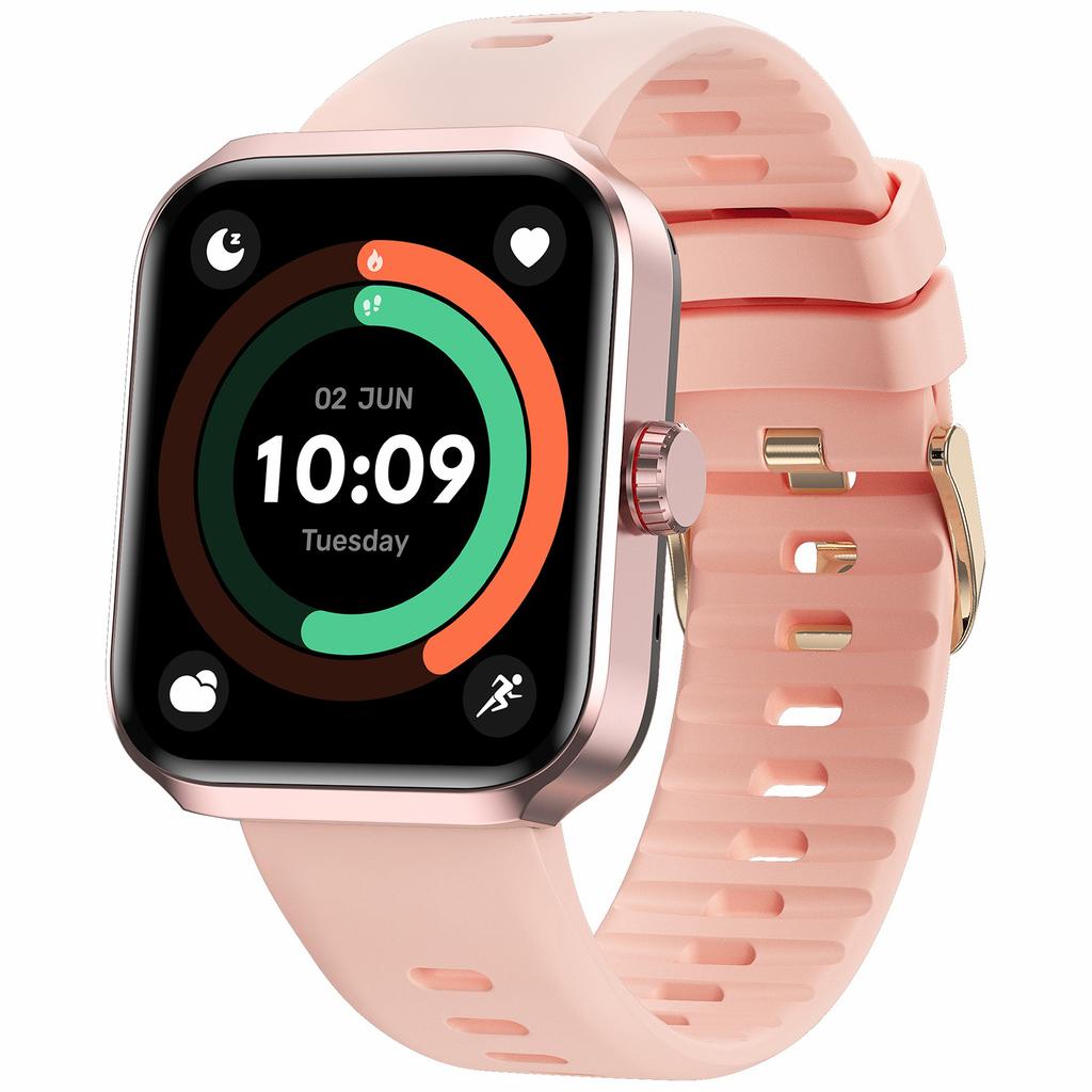 Умные часы NX22 с квадратным AMOLED-тачскрином, GPS, мониторингом здоровья и спортивными функциями