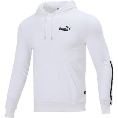 Puma Мужская однотонная толстовка с длинными рукавами, белая 849590-02