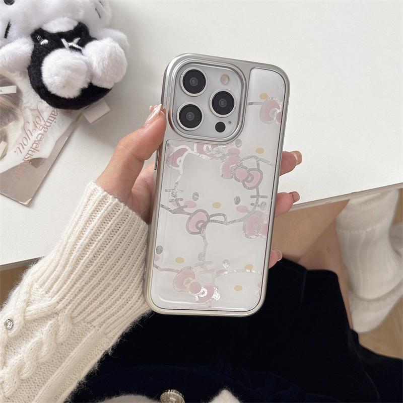 Чехол на весь экран с дизайном кошки для iPhone 17/16 Pro Max/15/14