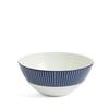 Импортная Wedgwood Geo Blue 16 см Синяя в полоску 1079121 [Оригинальный продукт] Миска/Блюдо