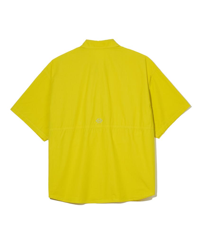 Сетчатые рубашки с коротким рукавом Nontaib Twin Cargo S/S (желтый)