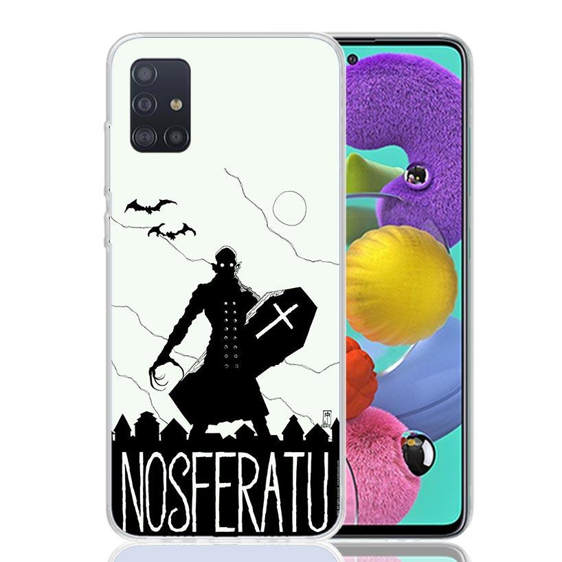Готический вампир Алый Арт Чехол для телефона для Samsung Galaxy A52 A32 A22 A12 A02S A50S A30S A51 A31 AA71 Note 20 Ultra 10 S10 Plus G