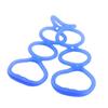 Portable Size Physical Stretch Resistance Band 7 Ring Pull Up Assist Band  Arm Exercise