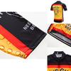 Sleek And Modern Men's Cycling Jersey Black Yellow Suitable For All Occasions