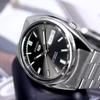 Seiko 5 Men's Automatic Charcoal Color Metal Watch