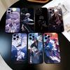 Gintama Gintoki Sakata Phone Case For iPhone 17, 16,15,14,13,12,11 Plus,Pro Max, Others Soft Black Cover