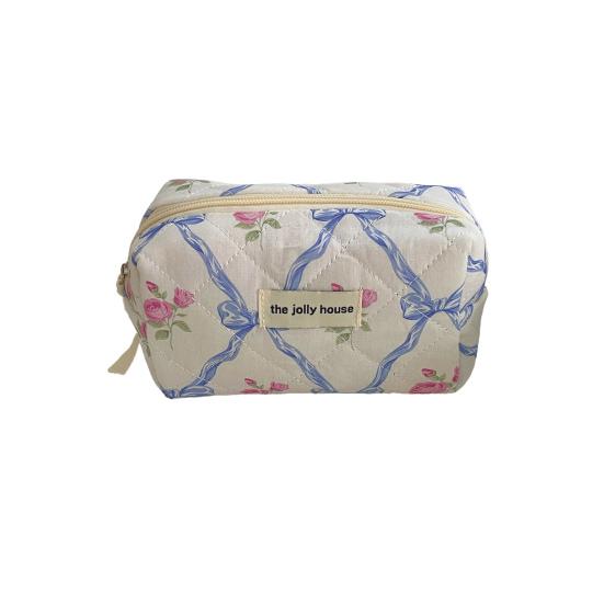 1/3 шт. косметичка с бантом на молнии для хранения кистей для макияжа, разные размеры, складной многоразовый органайзер для косметики, туалетные принадлежности