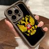 LZ15 Герб России дизайн силиконовый чехол для телефона Xiaomi 11 Lite 5G 14T Redmi 14C 13C A3 Note 12 11 9 10 13 Pro Plus противоударный задний чехол