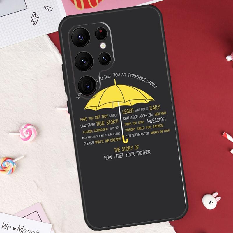 Чехол How I Met Your Mother для Samsung Galaxy S24 FE S20 FE S21 S22 S23 S25 S26 Ultra S10 Plus S25 FE Защитный корпус
