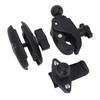 Motorcycle GPS Mount 1in Ball Head Adjustable Handlebar Clamp Mount Base for Garmin Handheld GPS