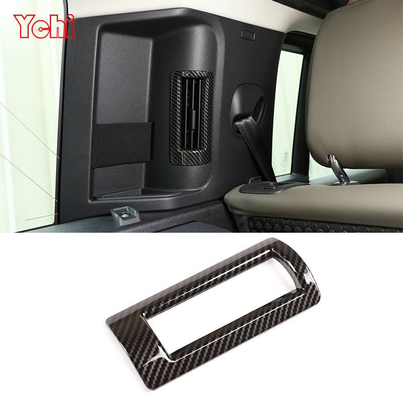 ABS Carbon Fiber For Land Rover Defender 110 2020-2024 Car Interior Modification Protection Cover Decorative Patch Accessories