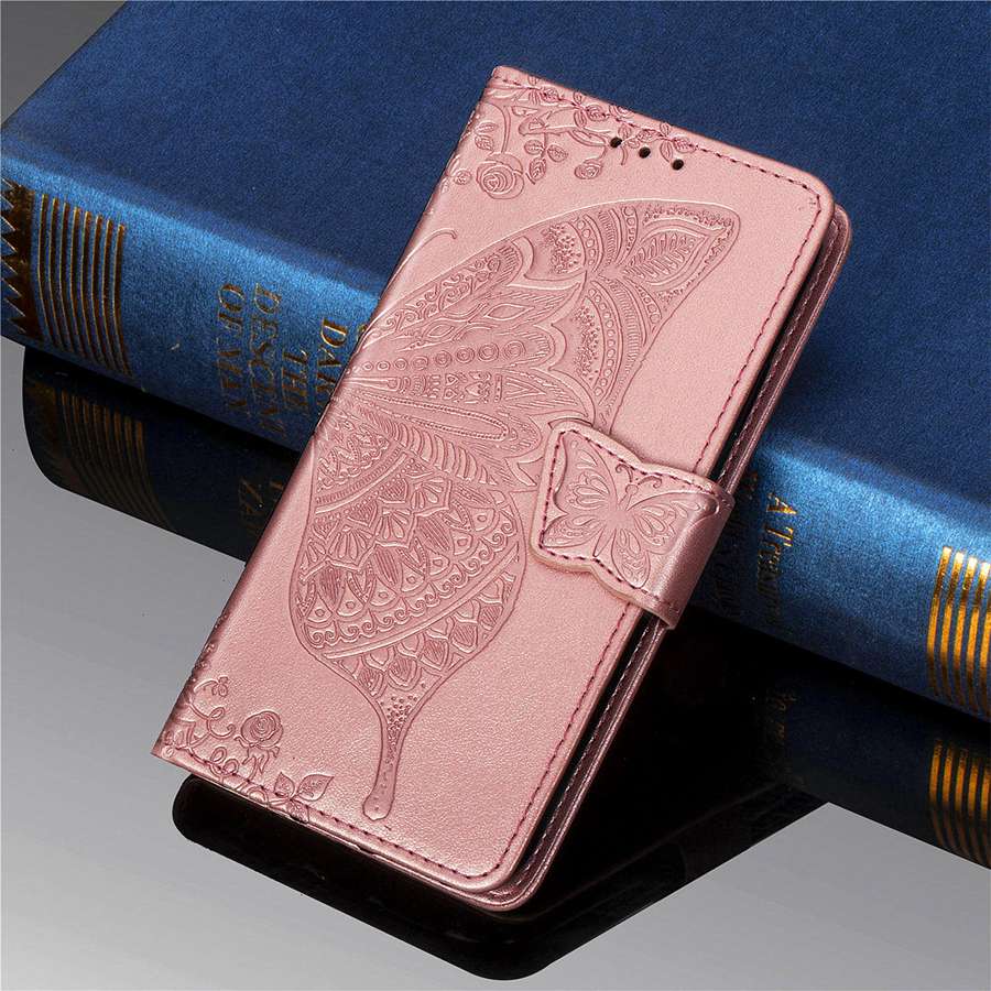 Butterfly Pattern Leather Flip Wallet Case For Huawei P30 P40 Honor X8 5G 70 X7B X8B X9B X7A X8A X6 X9C X7C 90 20 200 400 Lite Nova 9 12S 10 11 Cover