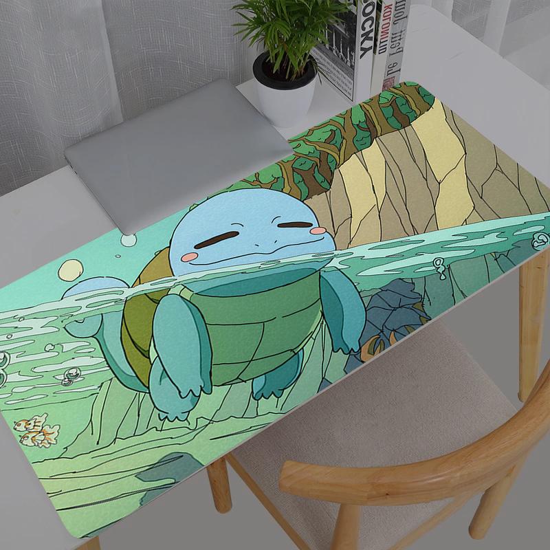 Large Esports Mouse Pad Smooth Flexible Rubber Pokemon Pikachu XXL Gamer PC Computer Keyboard For CSGO Kawaii Mosuepad