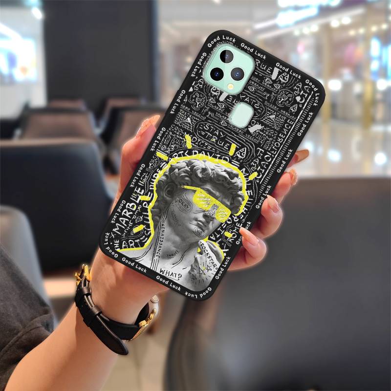 Anti-knock TPU Phone Case For Oukitel C22 Anti-dust Dirt-resistant Shockproof Full Wrap Fashion Design Soft Case Cover