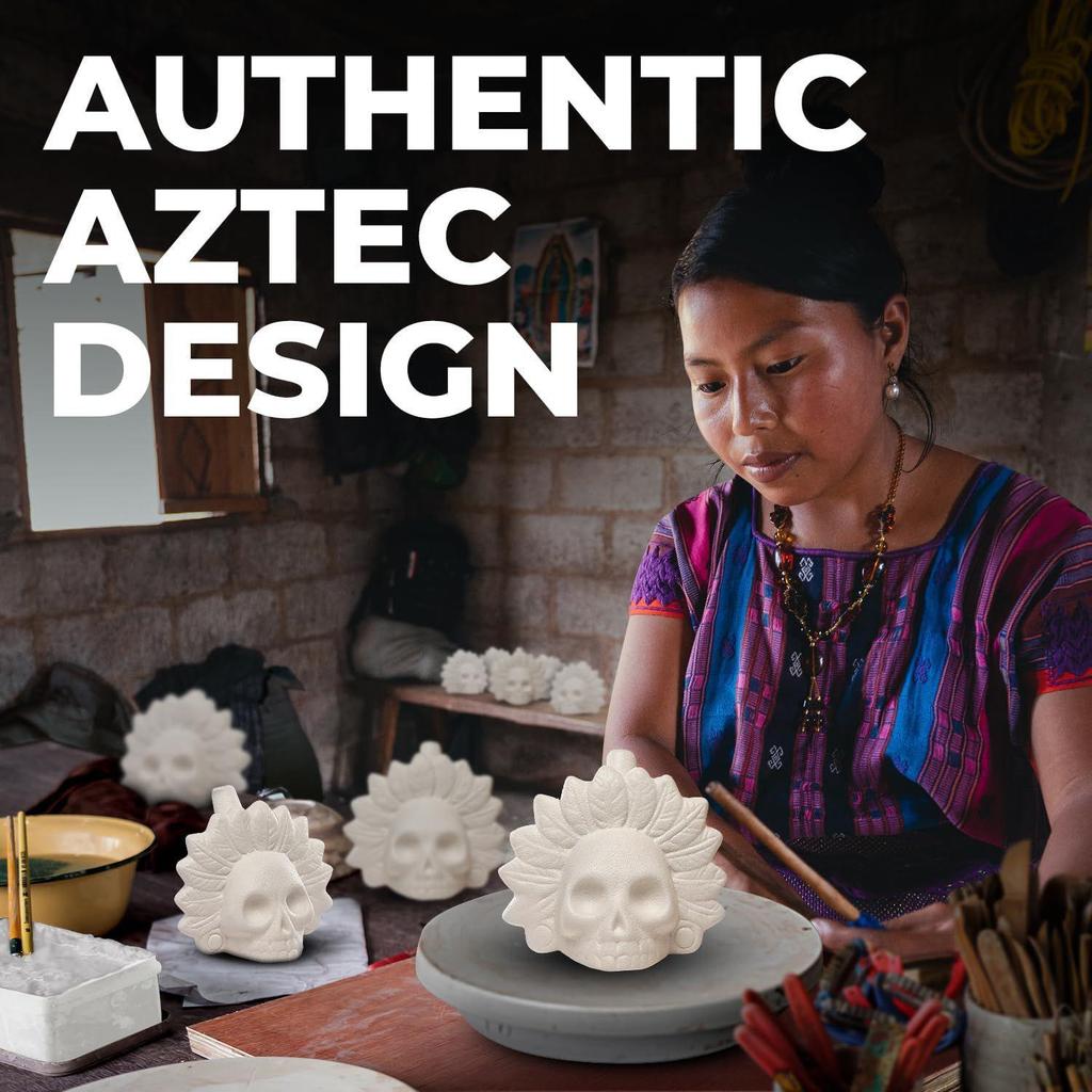 Aztec Death Whistle Skull Scream Ocarina: Halloween Horror Novel Craft Toy