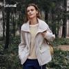Lafuma Женский утолщенный флисовый кардиган с воротником-стойкой для улицы LFJA4CRX6