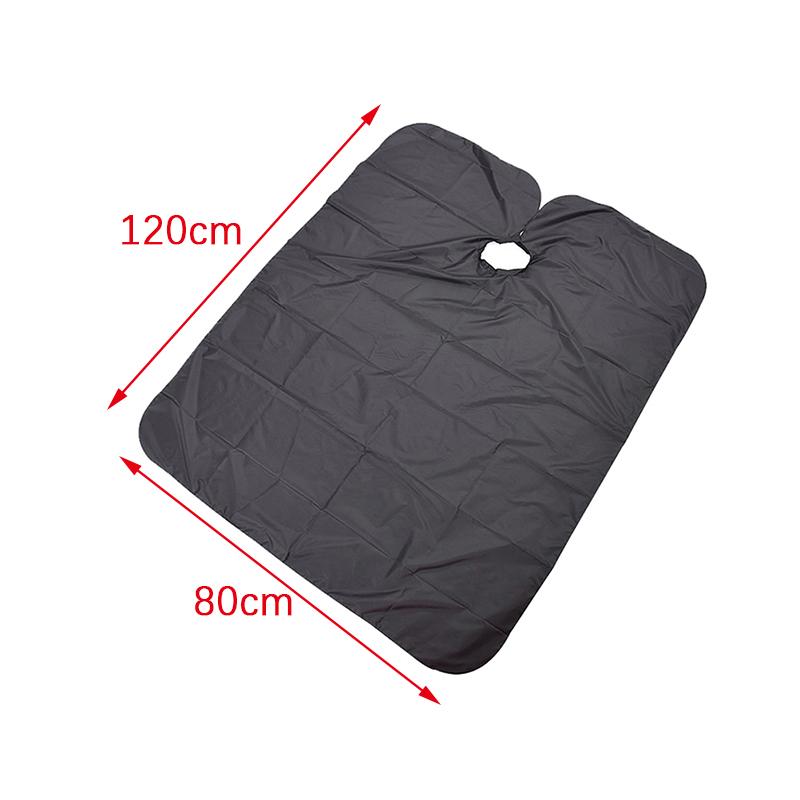 1 шт., унисекс, для взрослых и детей, парикмахерская накидка, накидка для стрижки, парикмахерский халат, черный