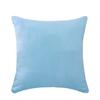 Pillow Cushion Cover Pure Candy Color Household Goods Cover Suede Pillow Nordic Style