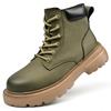 Fashion Men Designer Anti-Slip Basic Boots High Top Casual Sneakers Outdoor Thick Sole Mens Walking Boots Style All-match Men's Boots