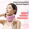 Neck Brace Hollowing Out Breathable Sponge Neck Protection Cervical Neck Support Prevent Bowing Neck Tilted Forward Relieve Pain