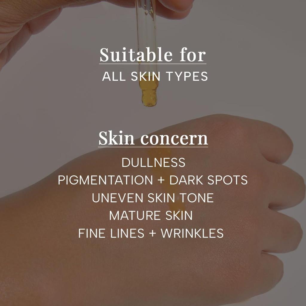 Сыворотка для лица для сияющей кожи, осветление кожи, уменьшение морщин, акне, темных пятен, натуральная и органическая, 30 мл | унисекс
